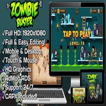 Destroy zombies game